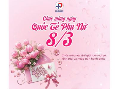 Chúc mừng Ngày Quốc tế Phụ nữ 8/3