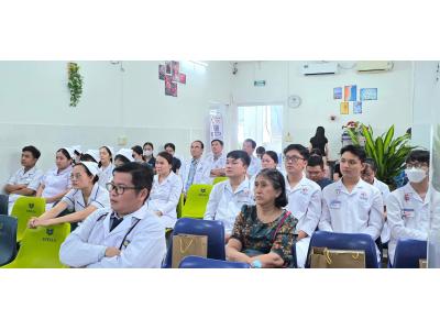 Sinh hoạt khoa học tại Bệnh viện Đa khoa Tâm Minh Đức